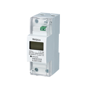 WPS-2 2P LCD Display Din Rail Type Energy Meter