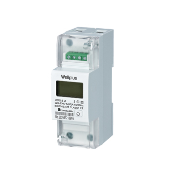 WPS-2 M 2P Din Rail Mount Multi-function Electric Power Meter