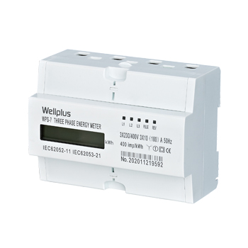 WPS-7 7P Three Phase Din Rail Installation Power Meter